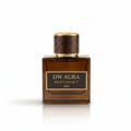 Brown DW Aura Kings Legacy perfume bottle on a white background